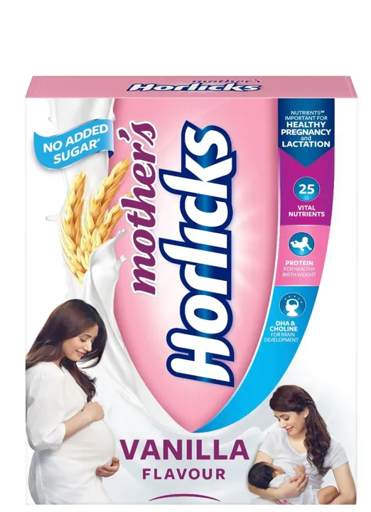 Mother's Horlicks Vanilla Flavoured Health & Nutrition Drink, 500 gm Refill Pack