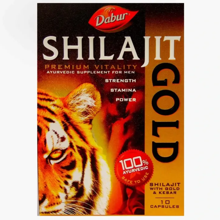 Dabur Shilajit Gold, 10 Capsules