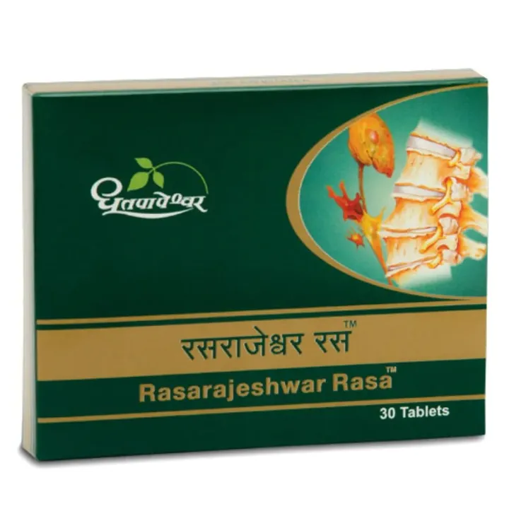 Dhootapapeshwar Rasarajeshwar Rasa Tablet, 30's