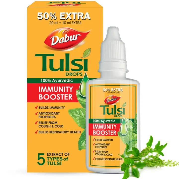 Dabur Tulsi Drops Natural Immunity Booster 30 ml