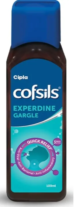 Cipla Cofsils Experdine Gargle 100 ml