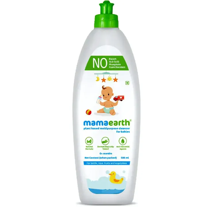 Mamaearth Plant Based Multi Purpose Cleanser For Babies, 500 ml