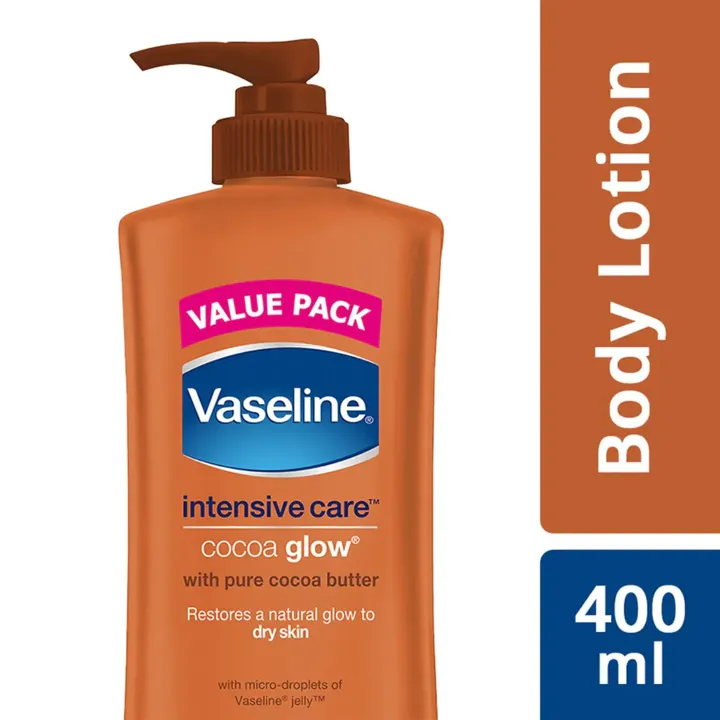 Vaseline Intensive Care Cocoa Glow Body Lotion 400 ml