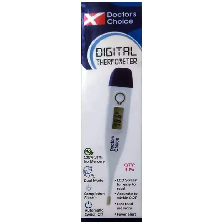 Doctor's Choice Digital Thermometer 1's