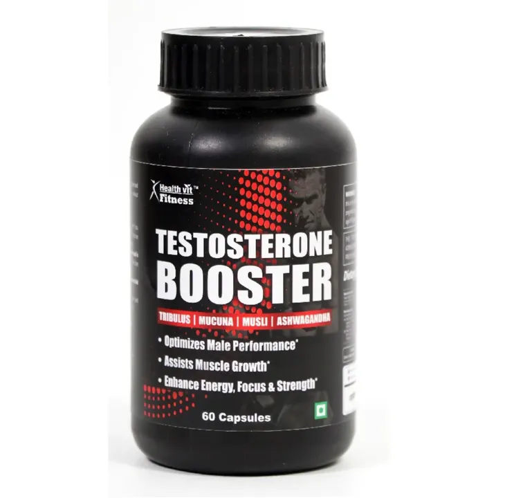 HealthVit Testosterone Booster Capsule, 60's