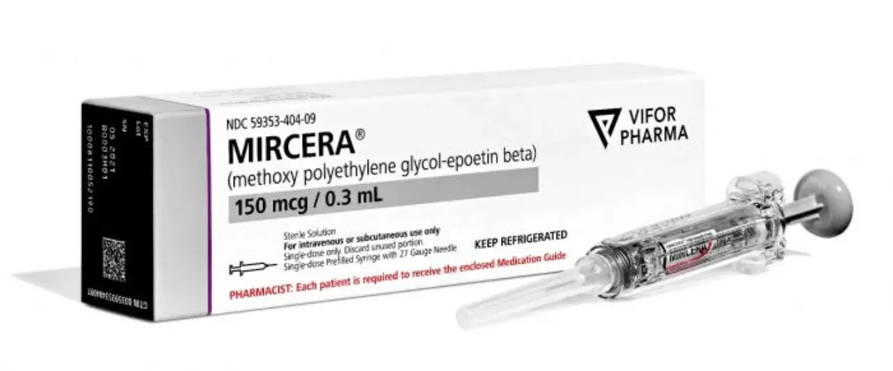 MIRCERA (METHOXY POLYETHYLENE GLYCOL-EPOETIN BETA)