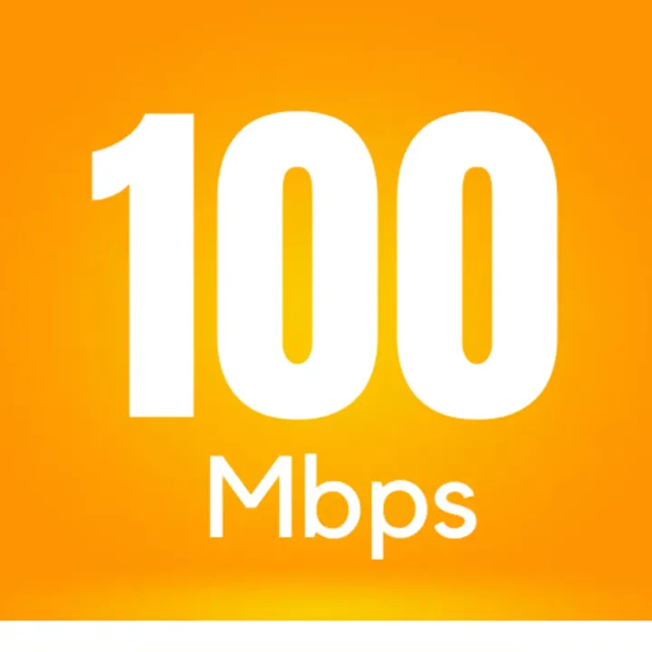 Upgrade to 100 Mbps