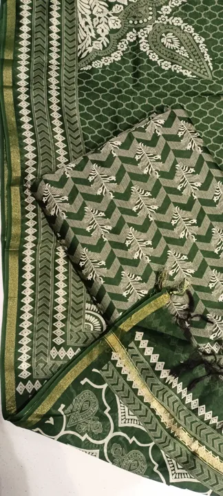 Maheshwari silk suit fabric
