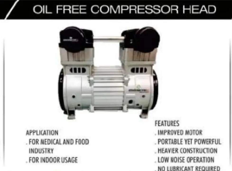 Oil Free Compressor Head