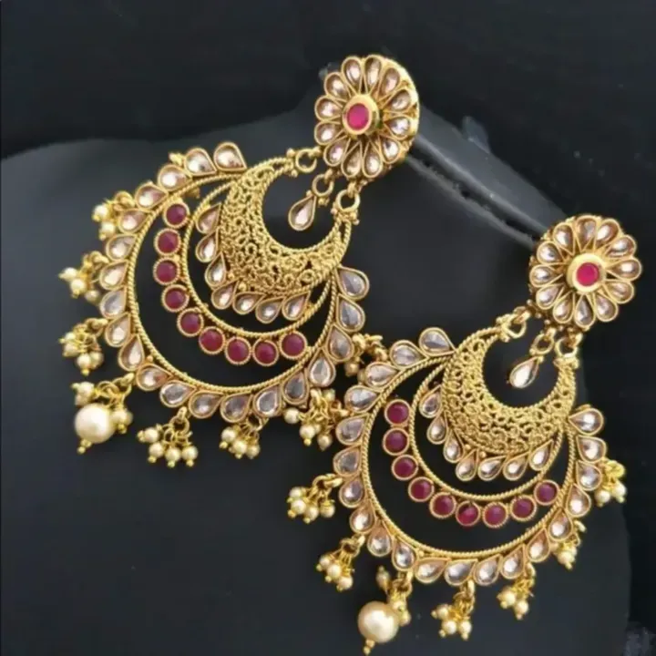 Kundan Gold Earring