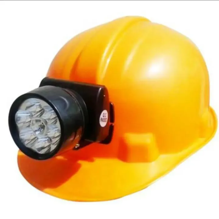 Safety Helmet With Led Lamp