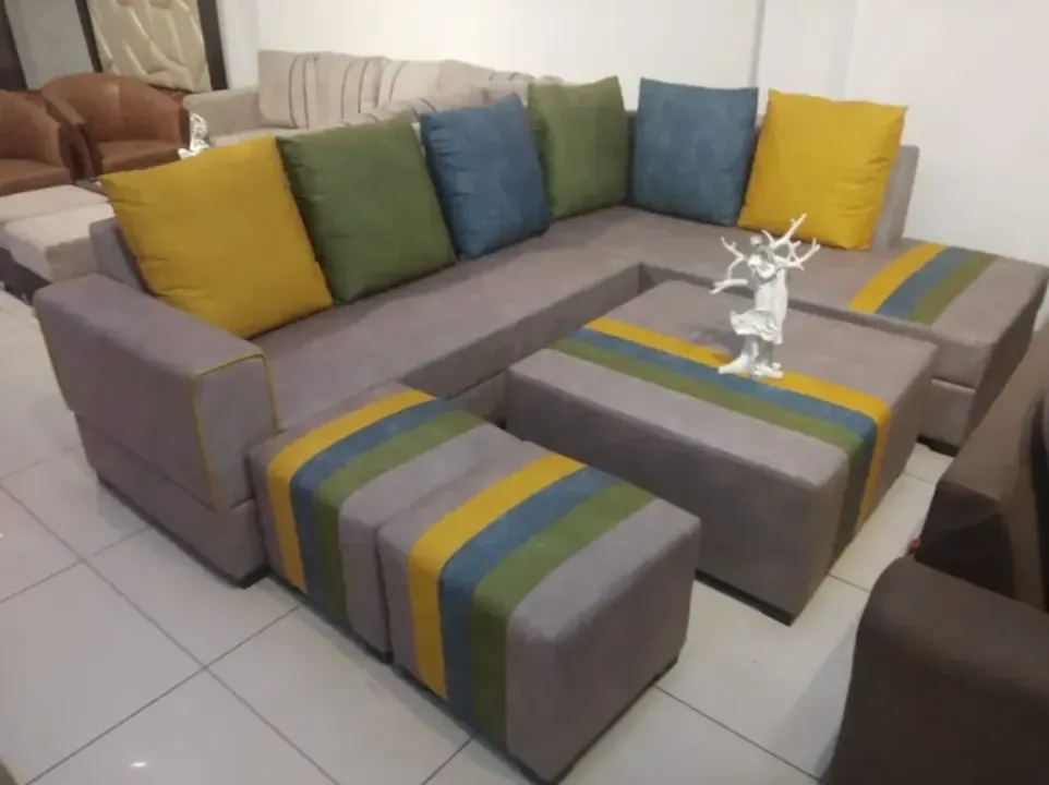 L-Corner Sofa Set