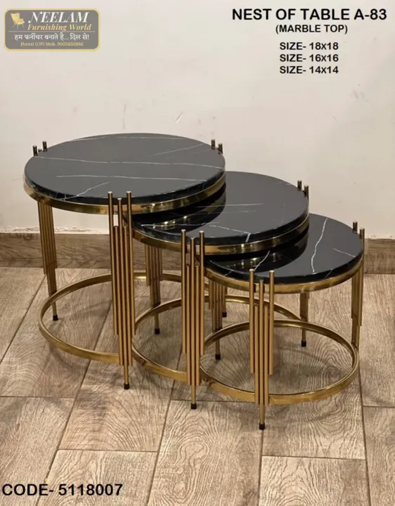 SS Side Table Set