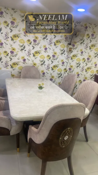 Gold Poly Dining Set