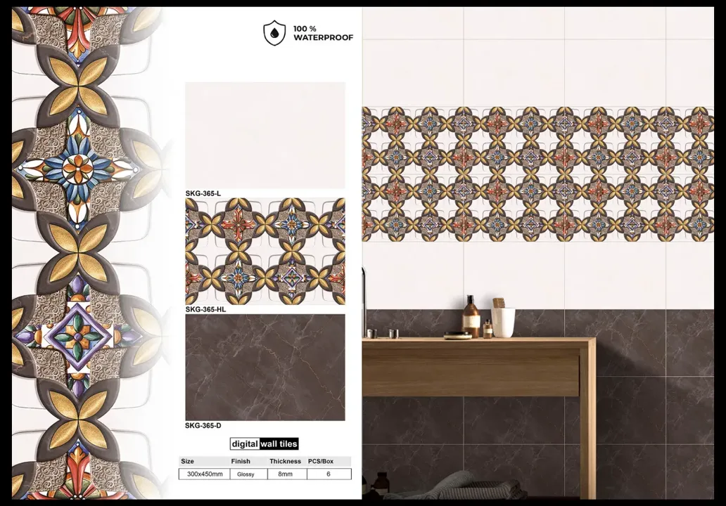 12*18 New Design Glossy Tiles