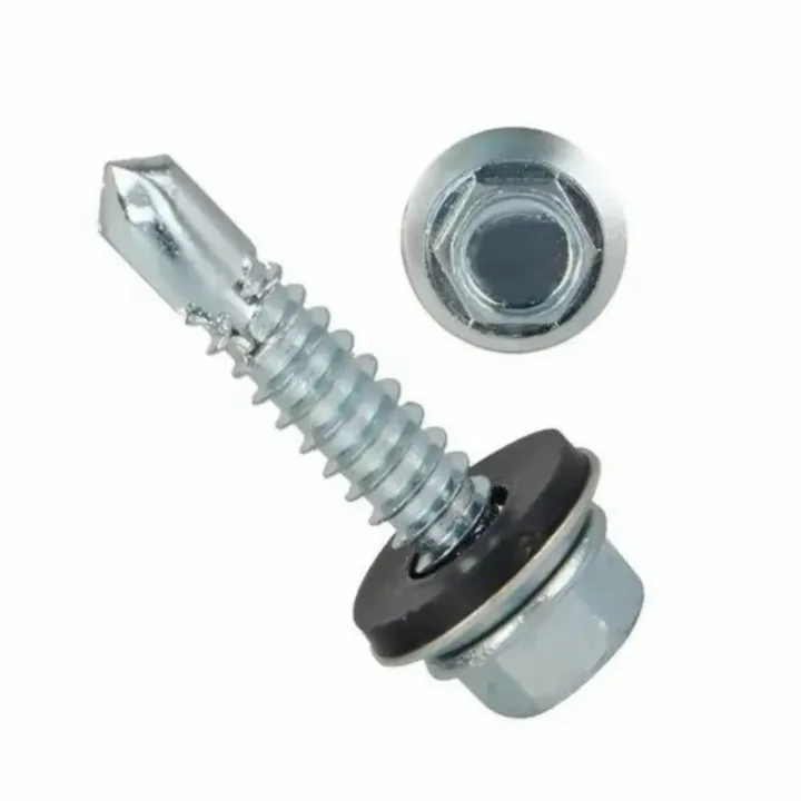 Hex Head Self Drilling Screws with EPDM washer