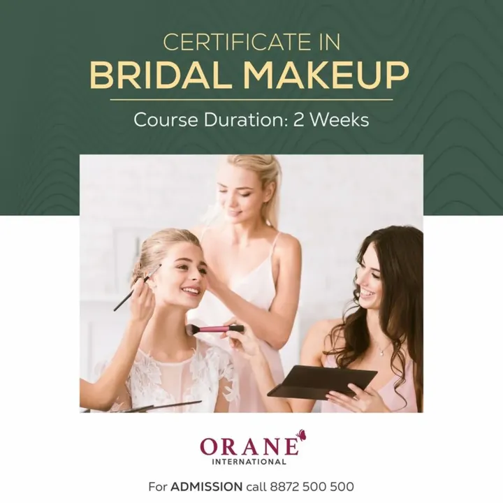 Certificate In Bridal Make-Up