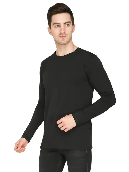 Black Full sleeve Lycra T Shirts