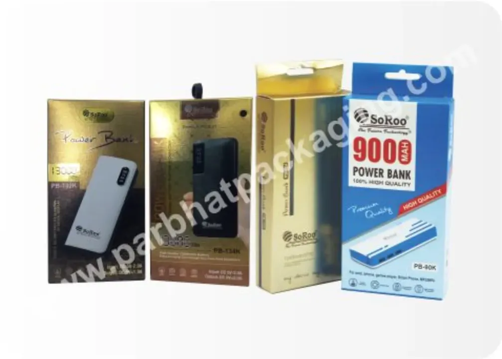 MOBILE POWER BANK PACKAGING BOX