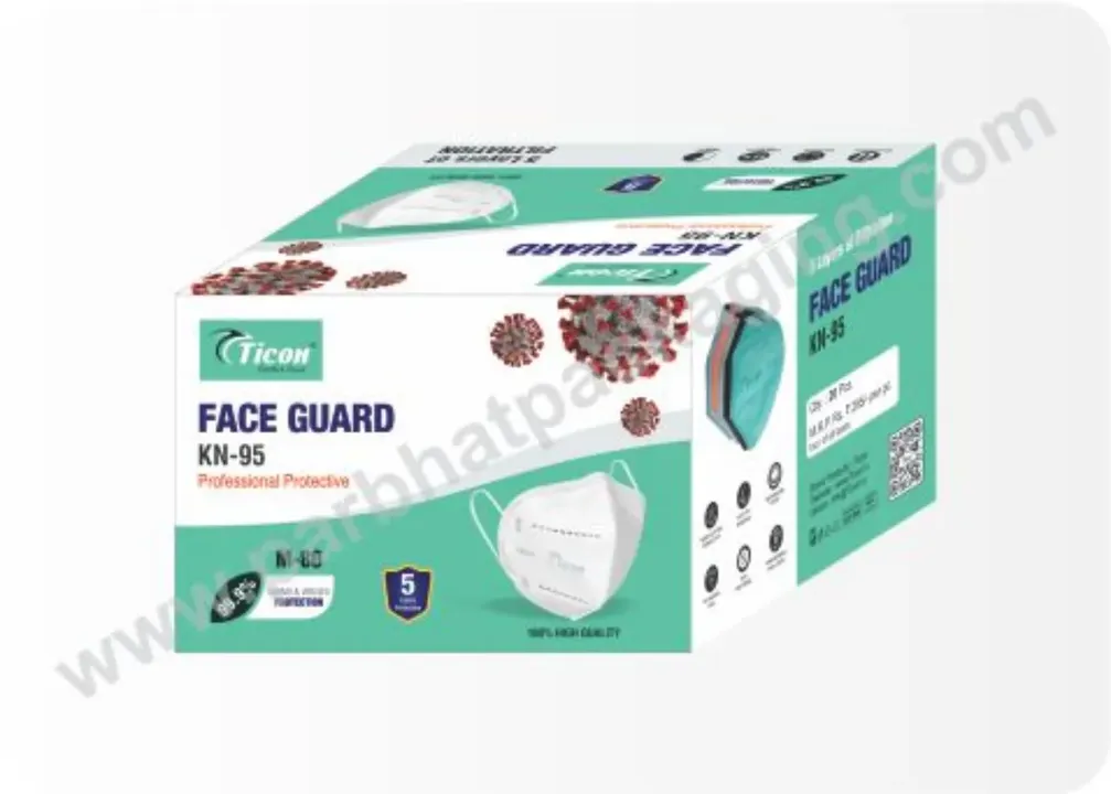 FACE MASK PACKAGING BOX
