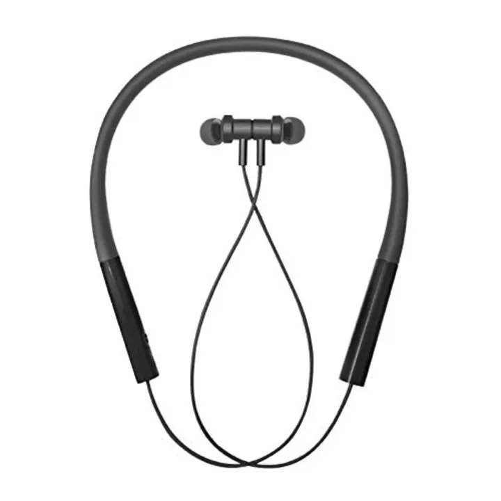 MI Neckband Pro Bluetooth Wireless in Ear Earphones with Mic, with Dual Noise Cancellation, 10Mm Powerful Bass, Ipx5 Splash and Up to 20Hrs of Playback Time (Black)