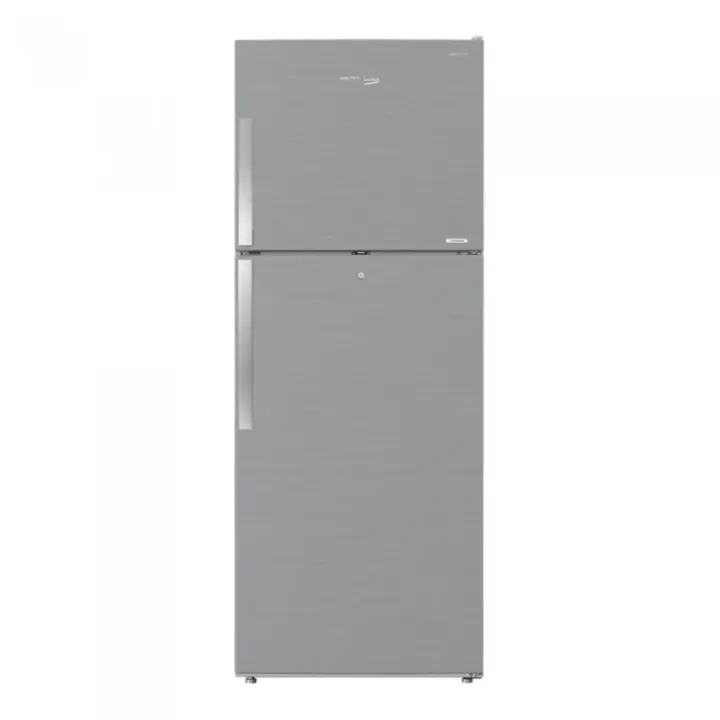 VOLTAS.beko 470 L 2 Star High End Frost Free Double Door Refrigerator (Silver) RFF493IF