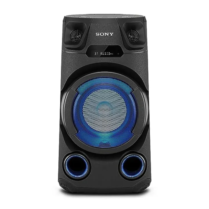 Sony MHC-V13 Wireless Portable Party Speaker with Bluetooth connectivity (Jet bass Booster,Karaoke/Guitar, USB, CD, Music Center app)