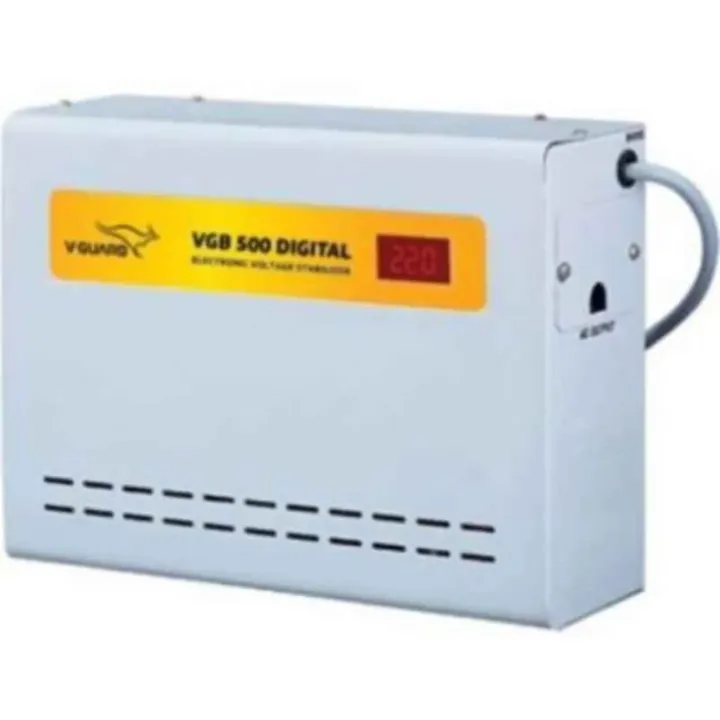 V-Guard VNS 500 Digital 160-270 VAC Electronic Voltage Stabilizer for AC