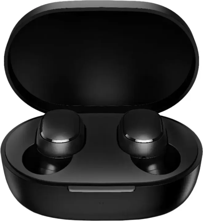 REDMI Earbuds 2C Truly Wireless Earbuds with Bluetooth 5.0, Upto 12 hrs Playback Bluetooth Headset (Black, True Wireless)