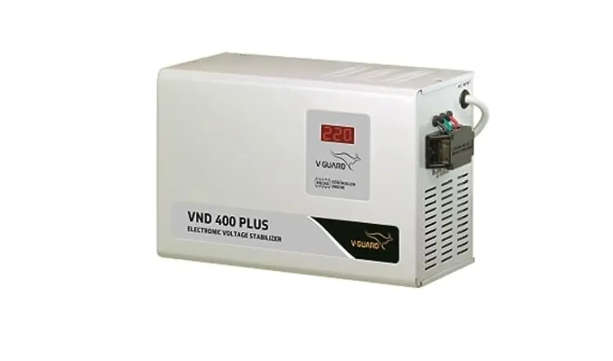 V-Guard VND 400 Plus (150-280 Voltage) Stabilizer (Grey)