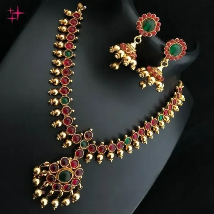 Kundan Necklace & Earring