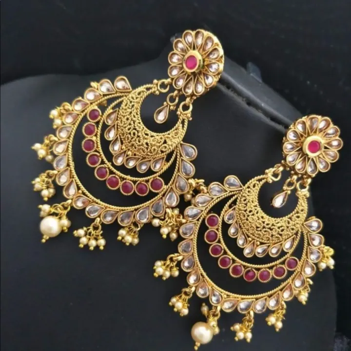 Kundan Gold Earring