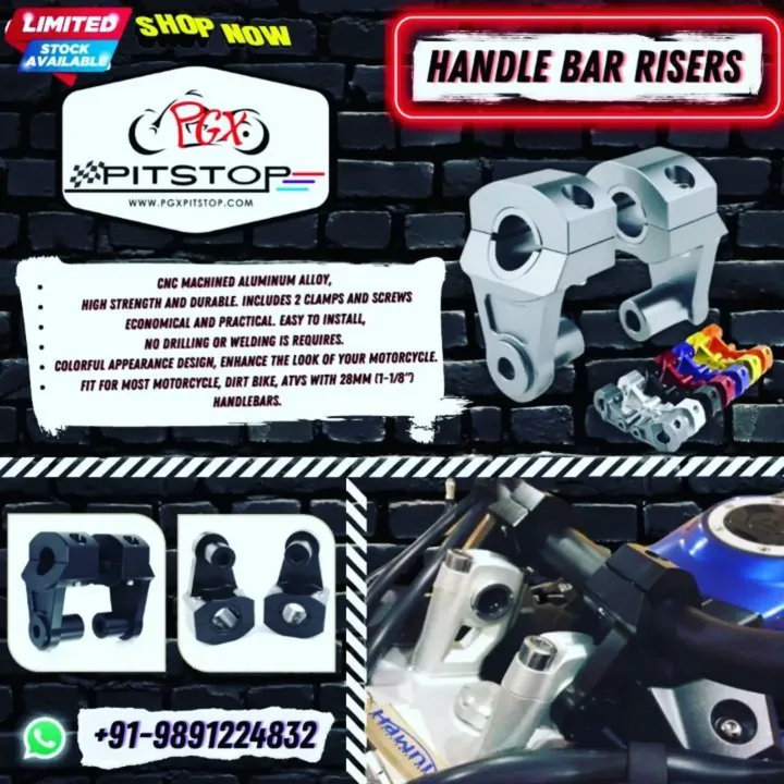 Universal Handle Bar Risers