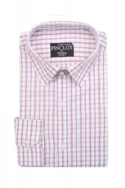 Light baby pink check shirt , formal party wear, pure