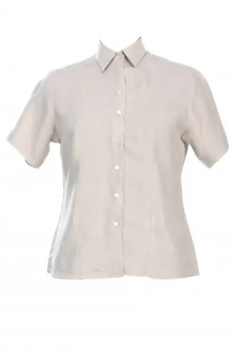 Natural colour linen shirt , fine fabric