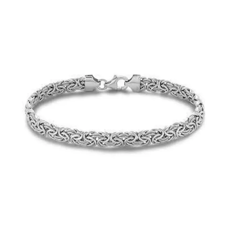 Silver men's bracelet