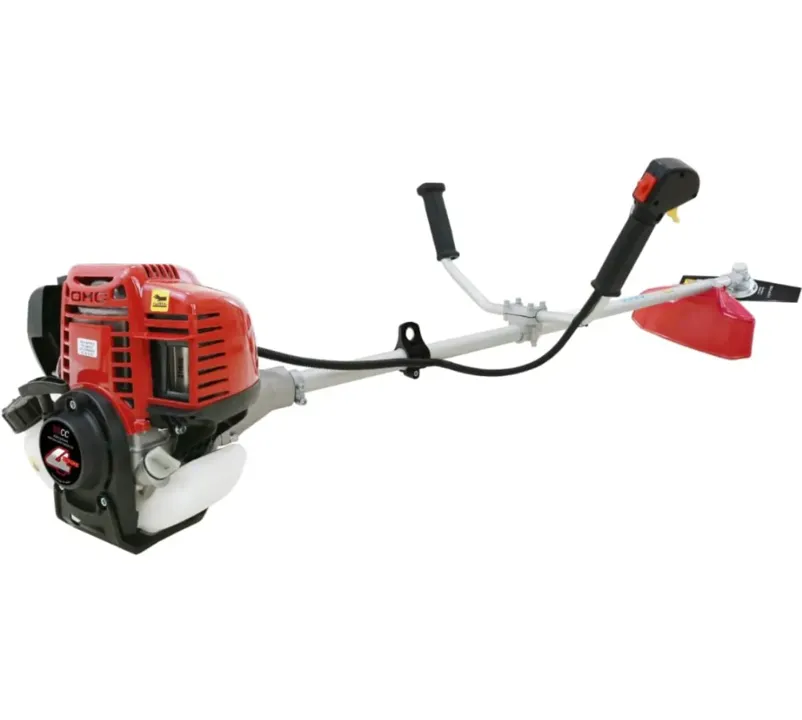 PRITHVI POWER Brush Cutter with a 4 Stroke Engine & 3 Blades (Side Pack 35cc) (35CC, Side Pack Brush Cutter with 3 Blades)