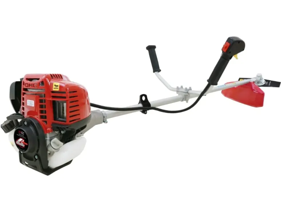 PRITHVI POWER Brush Cutter with a 4 Stroke Engine & 3 Blades (Side Pack 35cc) (35CC, Side Pack Brush Cutter with Rotavator T3)