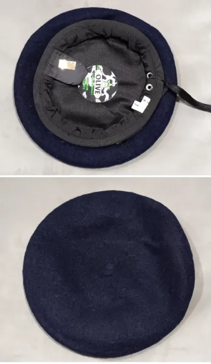 BLUE BERET CAP