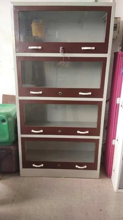 Steel & Glass Locker Cabinet
