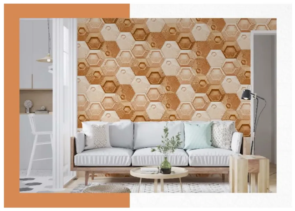 300x260x150 mm Matt Finish Hexagon Floor Tiles