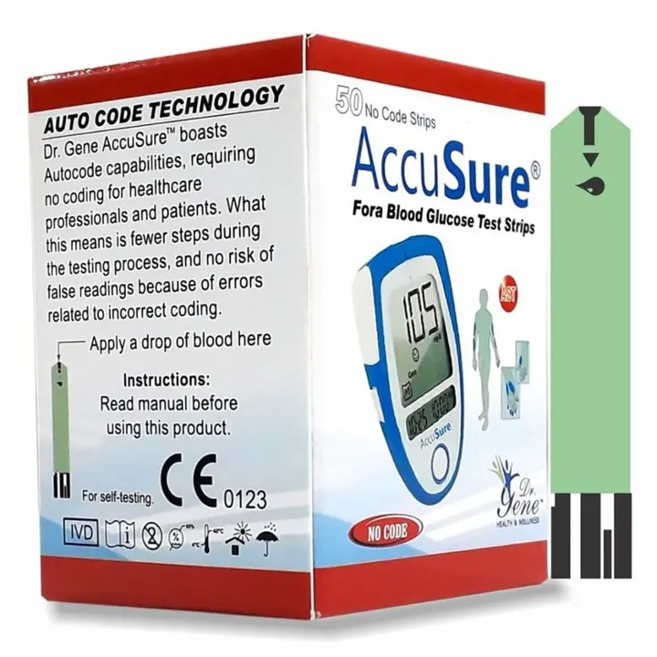 Acc Sure Blood Glucose Test Strips