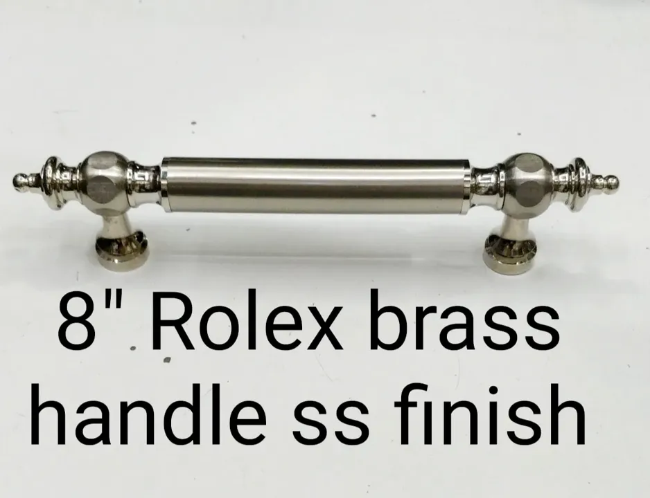 8" Rolex Brass Handle SS Finish