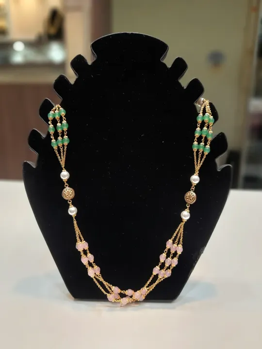 Chain Beaded Necklace