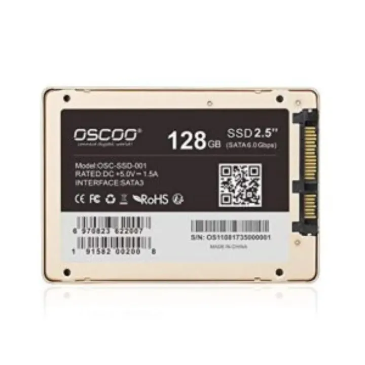 128GB OSCOO 2.5 inch SATA III Solid State Drive, Internal SSD for