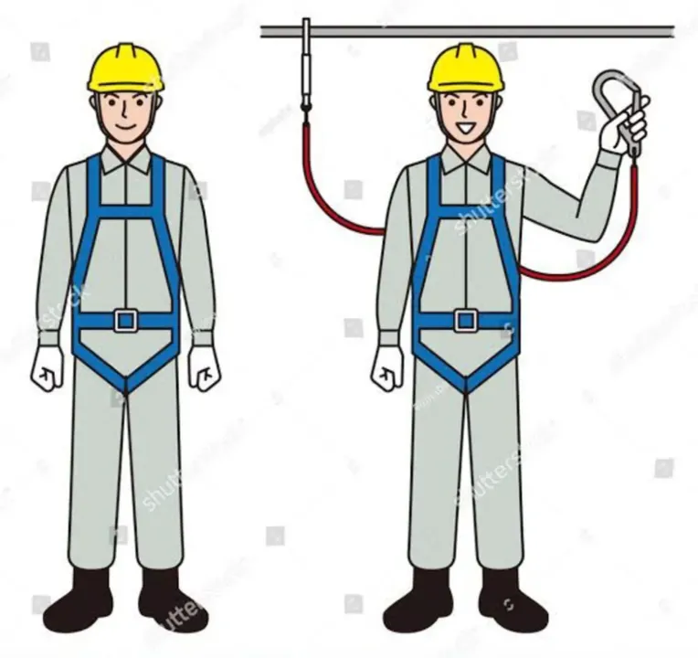 Full Body Safety Belt With Scaffolding Hook