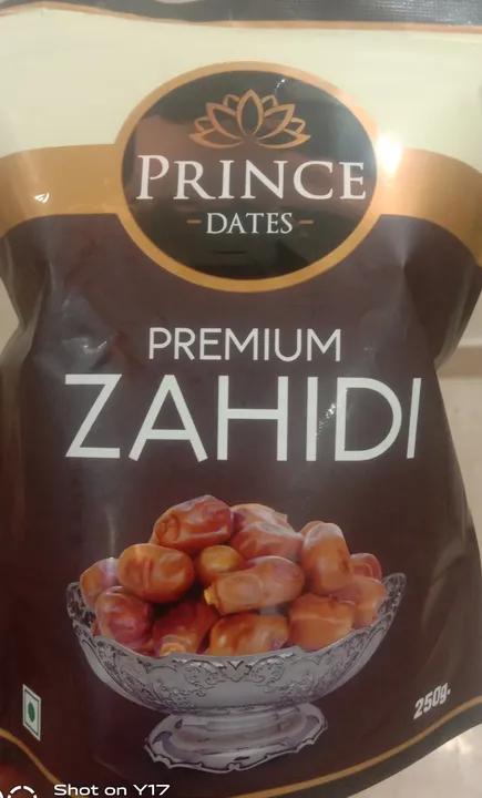 Prince aalu dates 250 gm pouch