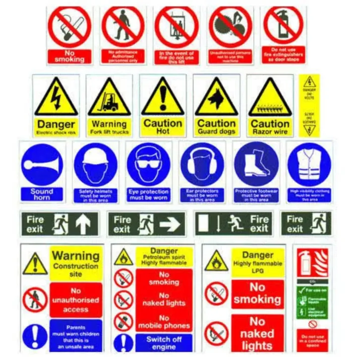 SAFETY SIGN BOARD