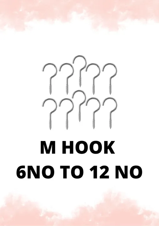 M Hook 6 No To 12 No