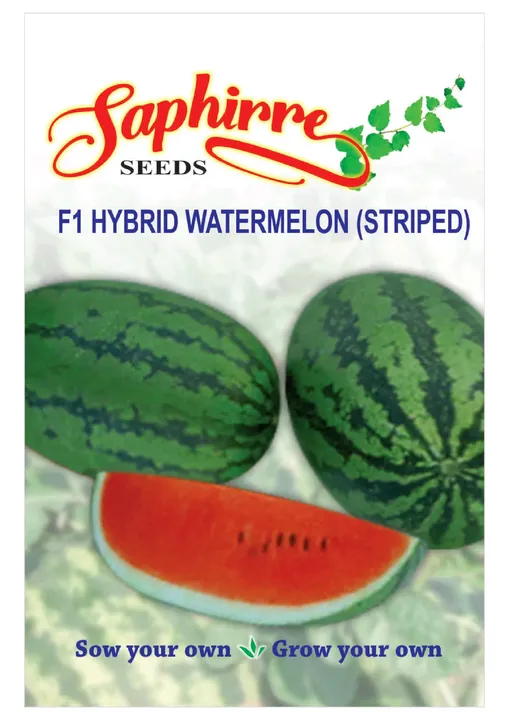 F1 Hybrid Watermelon (Striped)